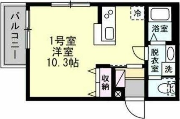 ラグナ平塚の物件間取画像